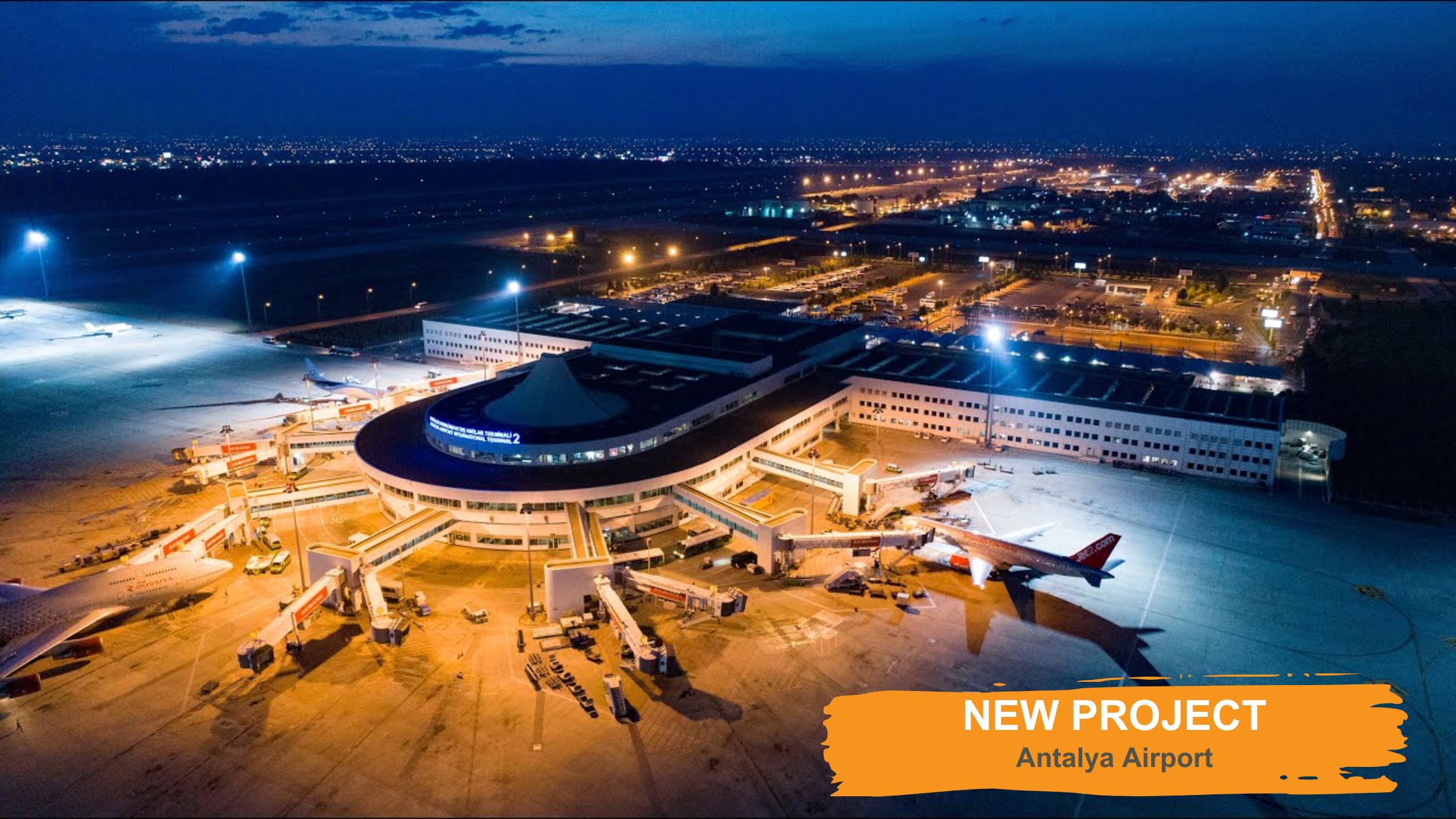 AES Airport Solutions will implement new Runway Lighting in Antalya Airport